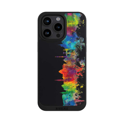 Apple iPhone 15 Pro Max NIVOpure Stuttgart Allemagne Ligne d'horizon noire
