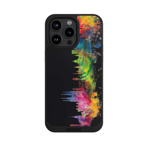 Apple iPhone 15 Pro Max NIVOpure Barcelone Espagne Ligne d'horizon Noir