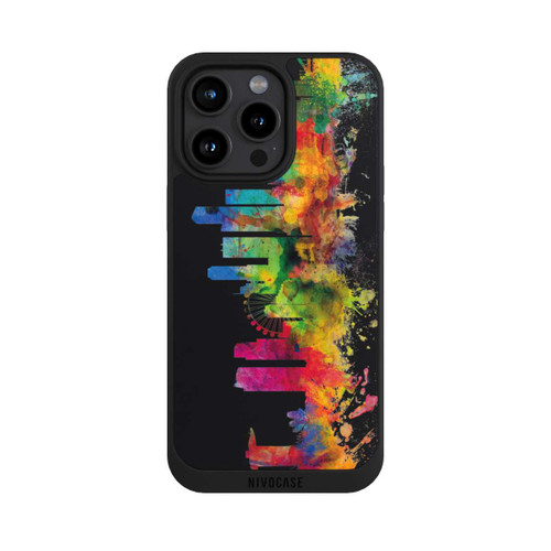 Apple iPhone 15 Pro Max NIVOpure Ligne d'horizon de Singapour noire