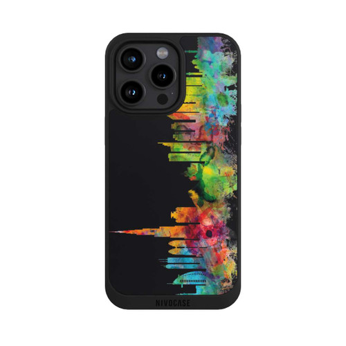 Apple iPhone 15 Pro Max NIVOpure Ligne d'horizon de Dubaï noire