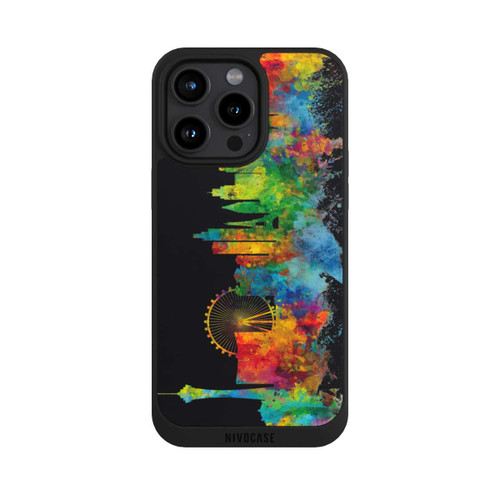 Apple iPhone 15 Pro Max NIVOpure Ligne d'horizon de Las Vegas Nevada Noir