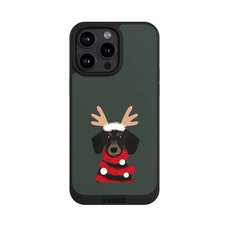 iPhone 15 Pro Max NIVOpure weihnachtlicher Dackel