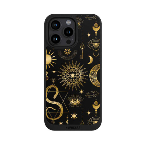 Apple iPhone 15 Pro Max NIVOpure Himmlische Sonne und Mond Steampunk