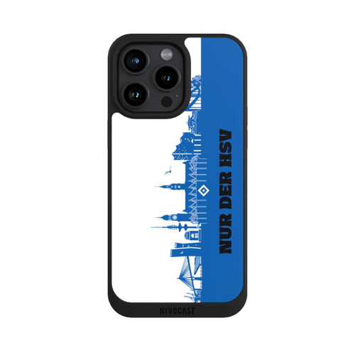 Apple iPhone 15 Pro Max NIVOpure HSV Skyline Blau Weiß