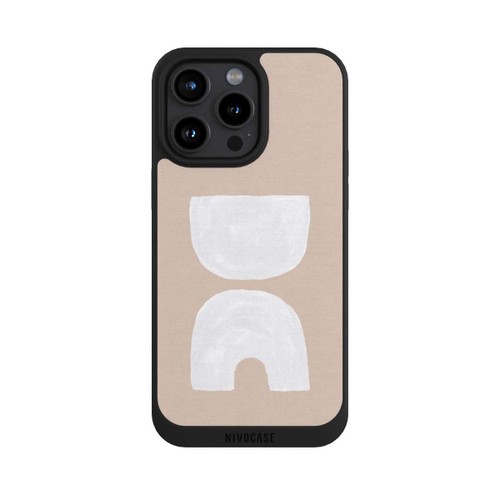 Apple iPhone 15 Pro Max NIVOpure Mid Century Brown Modern Art