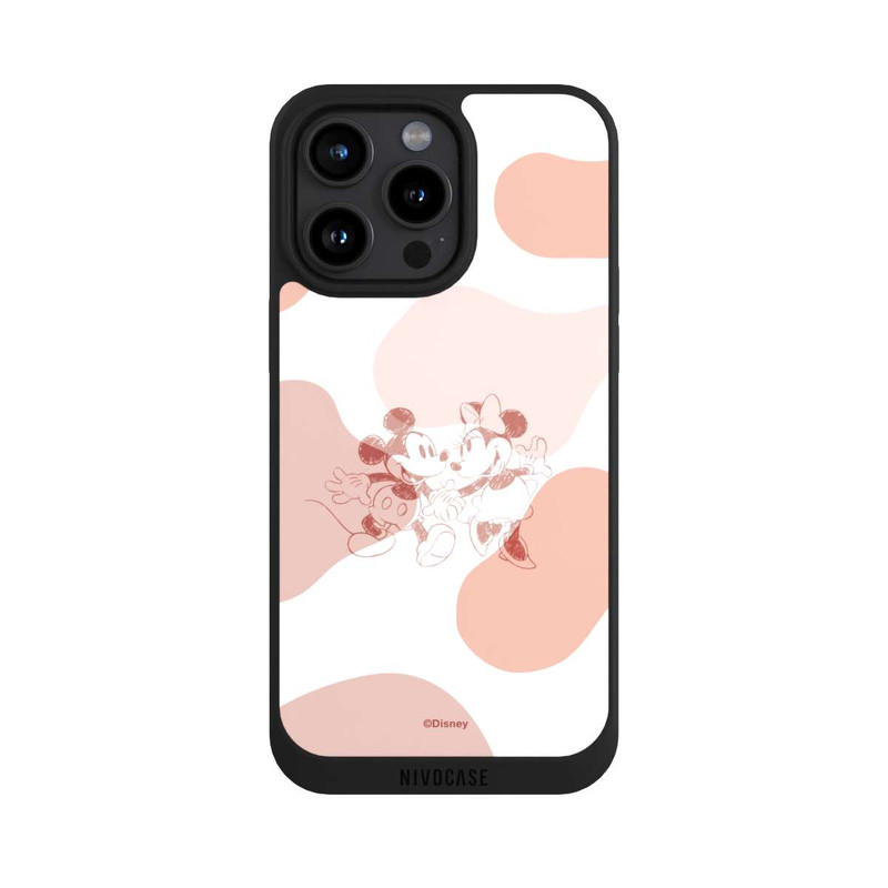 iPhone 15 Pro Max NIVOpure Micky and Minnie halten händchen Boho