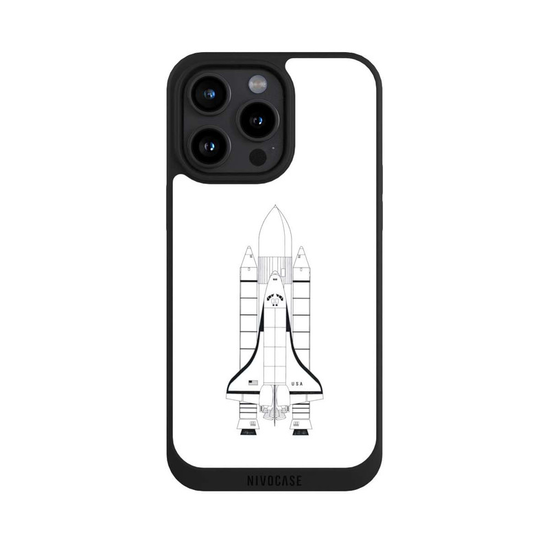 iPhone 15 Pro Max NIVOpure NASA Voyage dans l'espace Blanc