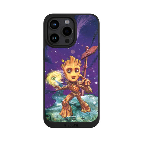 Apple iPhone 15 Pro Max NIVOpure Baby Groot Galaxy Touch