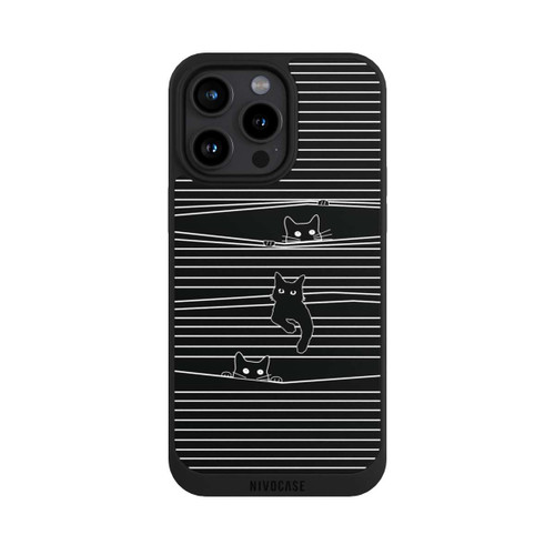 Apple iPhone 15 Pro Max NIVOpure Cats Peeping