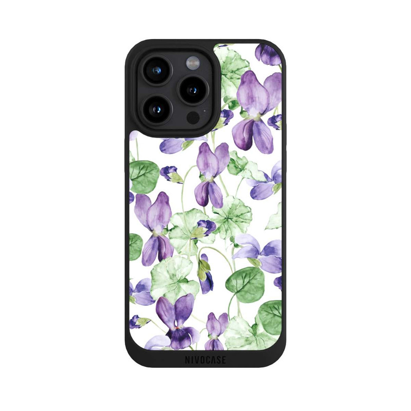 iPhone 15 Pro Max NIVOpure Lila Veilchen