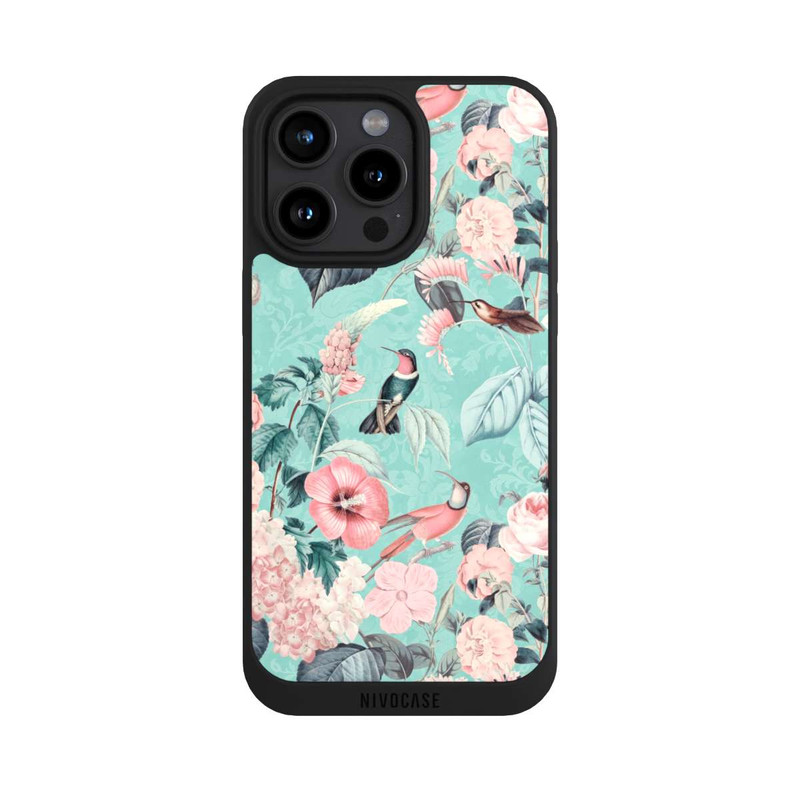 iPhone 15 Pro Max NIVOpure Kolibri Paradies Pattern