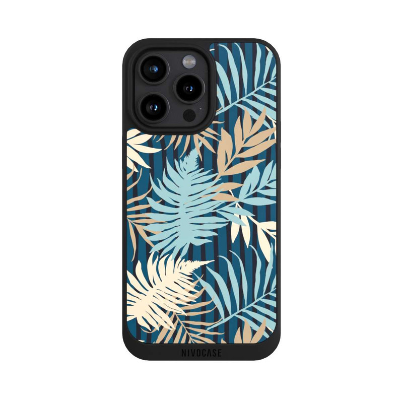 iPhone 15 Pro Max NIVOpure Palm Garden Beige Pattern