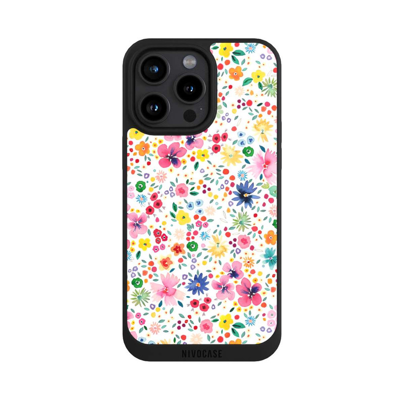 iPhone 15 Pro Max NIVOpure Millefleurs Pink Spring Garden