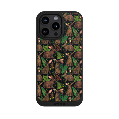 Apple iPhone 15 Pro Max NIVOpure Rabbits and Woodland Flora