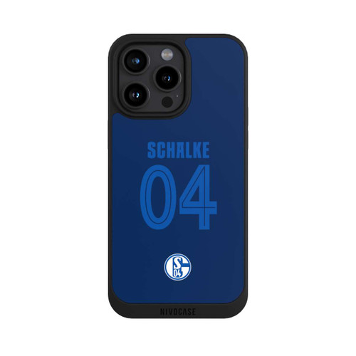 Apple iPhone 15 Pro Max NIVOpure Schalke 04 Dunkelblau