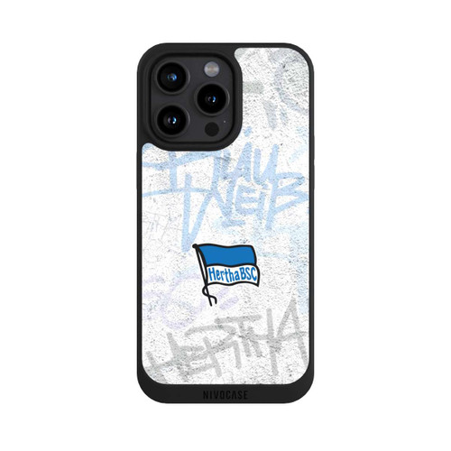 Apple iPhone 15 Pro Max NIVOpure Street Graffiti Grau