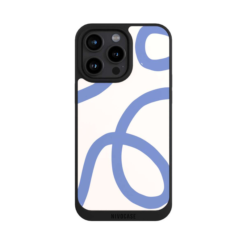 iPhone 15 Pro Max NIVOpure Blue Pattern