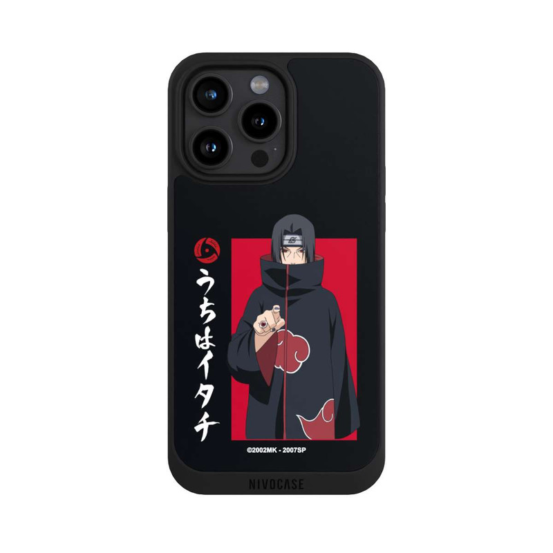 iPhone 15 Pro Max NIVOpure Itachi Geste Schwarz