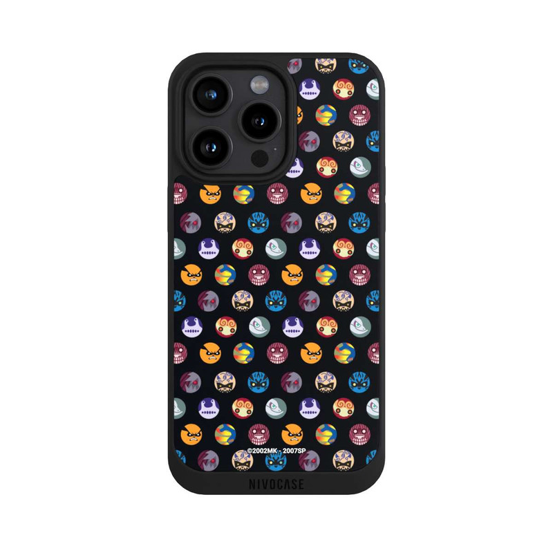 iPhone 15 Pro Max NIVOpure Bijuu motif noir