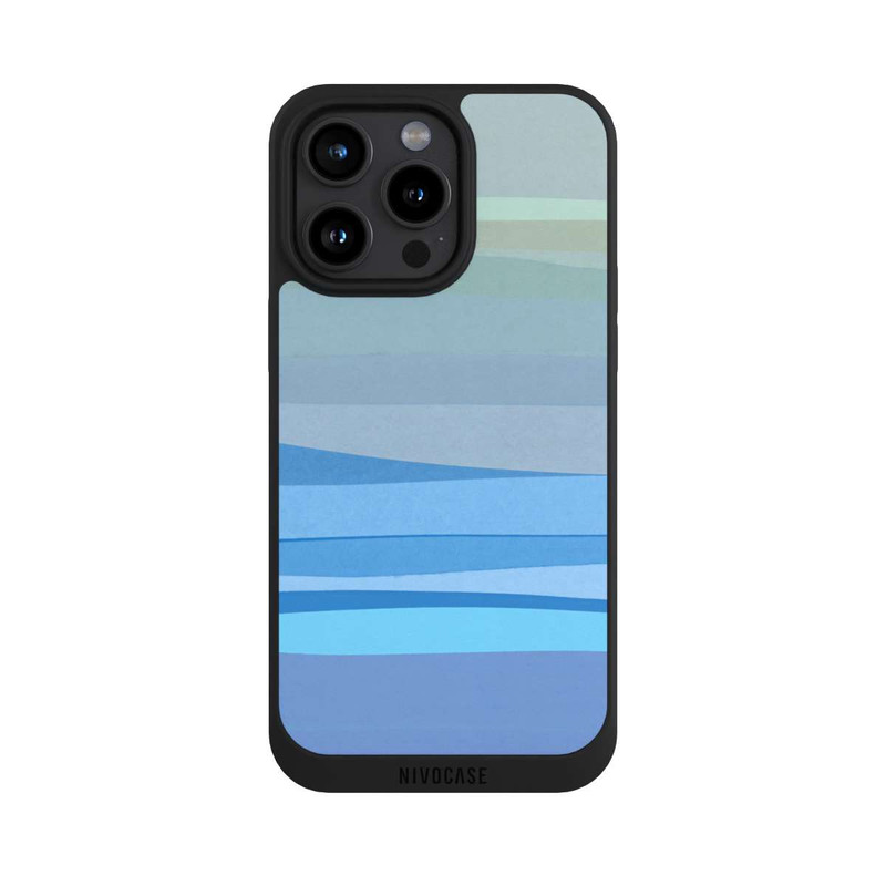 iPhone 15 Pro Max NIVOpure Blue Abstract 1