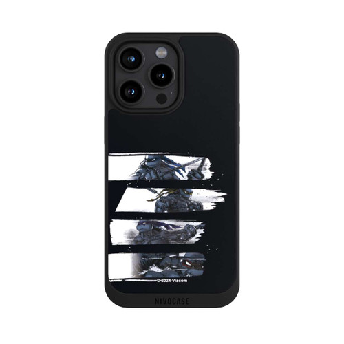 Apple iPhone 15 Pro Max NIVOpure Scratch TMNT noir et blanc