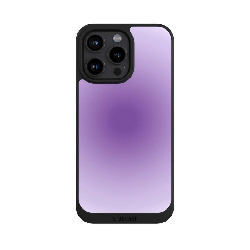 iPhone 15 Pro Max NIVOpure Cercle Aura Lila