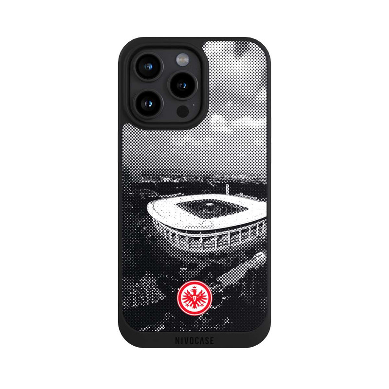 iPhone 15 Pro Max NIVOpure SGE Stadion Schwarz Weiß