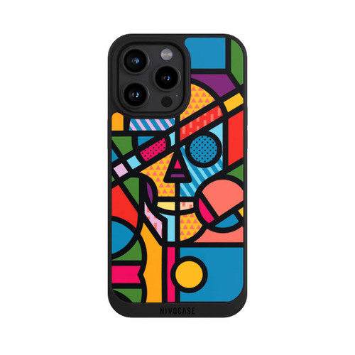 Apple iPhone 15 Pro Max NIVOpure Vit Skull Colorful