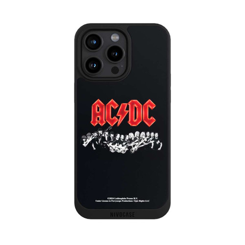 Apple iPhone 15 Pro Max NIVOpure ACDC Band Logo