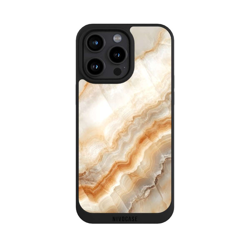 iPhone 15 Pro Max NIVOpure Honig Marmor
