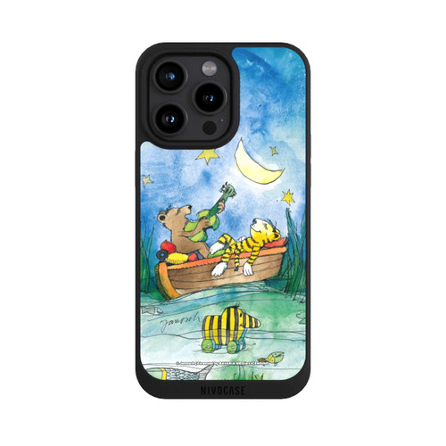 Apple iPhone 15 Pro Max NIVOpure Bär und Tiger im Mondschein