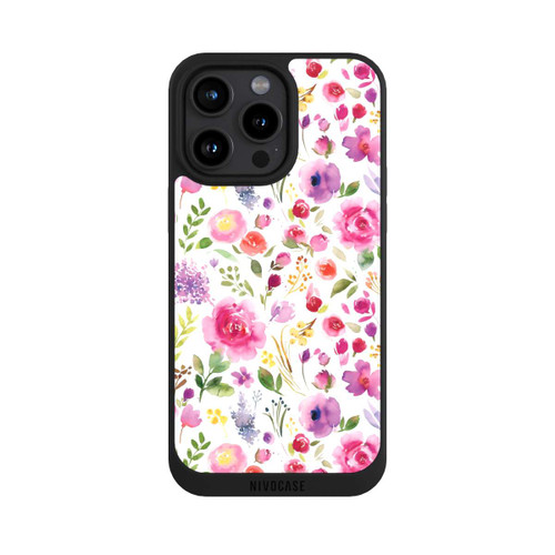 Apple iPhone 15 Pro Max NIVOpure Roses Flowers Purple