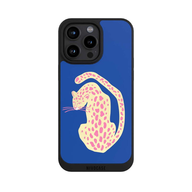 iPhone 15 Pro Max NIVOpure Blue Pink Cat