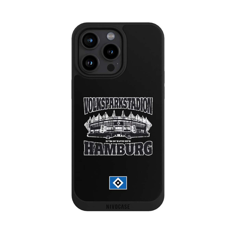 iPhone 15 Pro Max NIVOpure HSV Volksparkstadion Schwarz