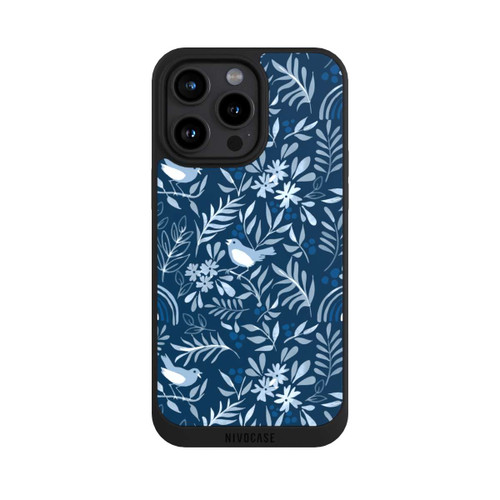 Apple iPhone 15 Pro Max NIVOpure Classic Blue Pattern