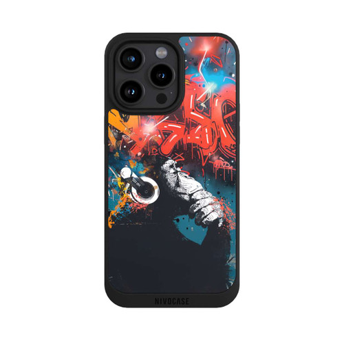 Apple iPhone 15 Pro Max NIVOpure  Chimp Stereo Grafitti