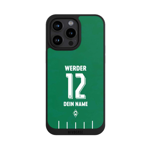 Apple iPhone 15 Pro Max NIVOpure Werder Bremen Trikot Personalisierbar 25-26