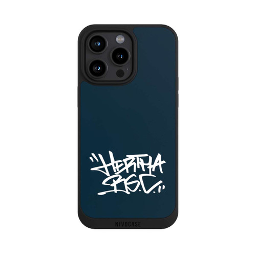 Apple iPhone 15 Pro Max NIVOpure Hertha BSC Graffiti Blau