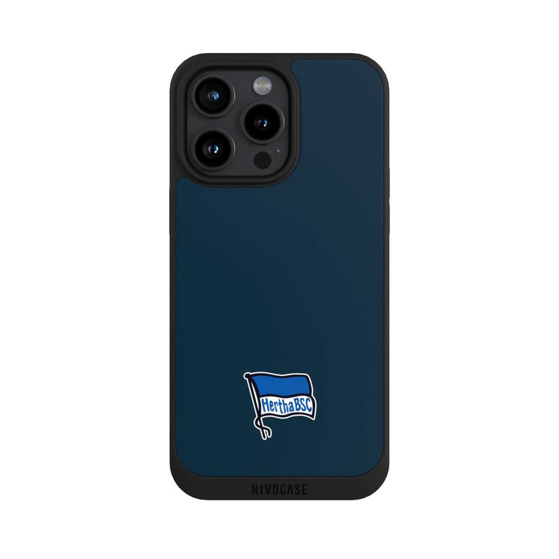 iPhone 15 Pro Max NIVOpure Hertha BSC Logo Dunkelblau