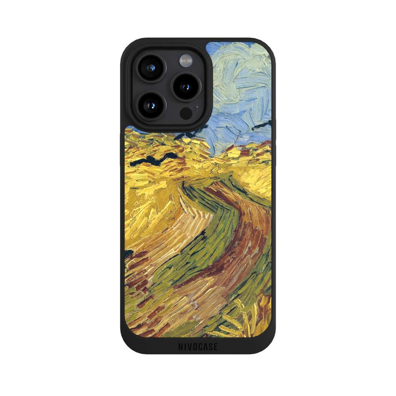 iPhone 15 Pro Max NIVOpure Wheatfield with Crows by Vincent van Gogh
