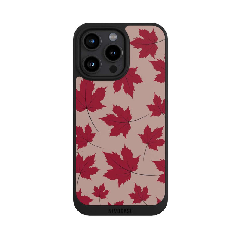iPhone 15 Pro Max NIVOpure Autumn Magic Red Leaves
