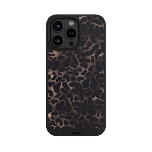 Apple iPhone 15 Pro Max NIVOpure Leo-Muster dunkel