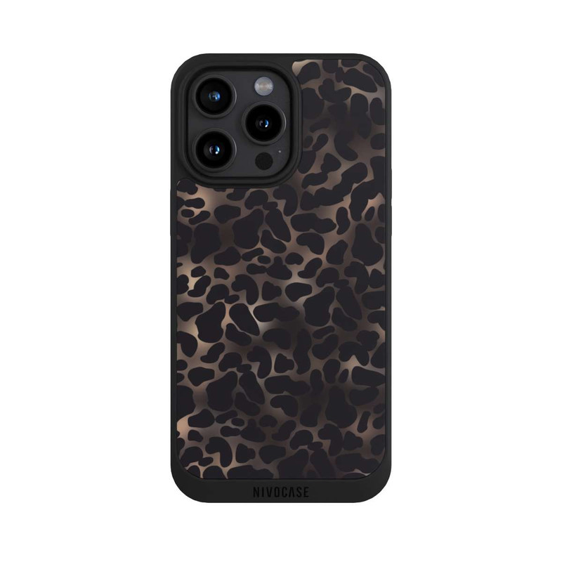 iPhone 15 Pro Max NIVOpure Leo-Muster dunkel