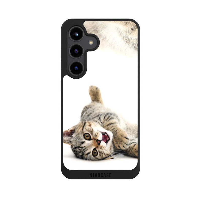 Galaxy S24 NIVOpure Cat Rolling around