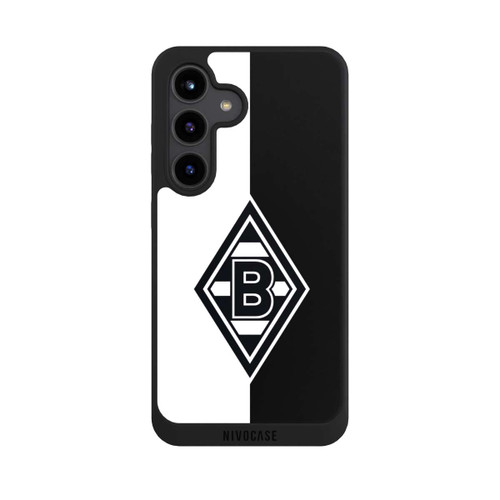 Samsung Galaxy S24 NIVOpure Borussia Raute Schwarz-Weiss
