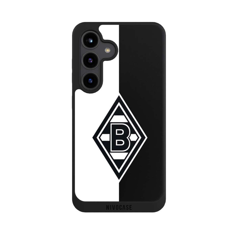Galaxy S24 NIVOpure Borussia Raute Schwarz-Weiss