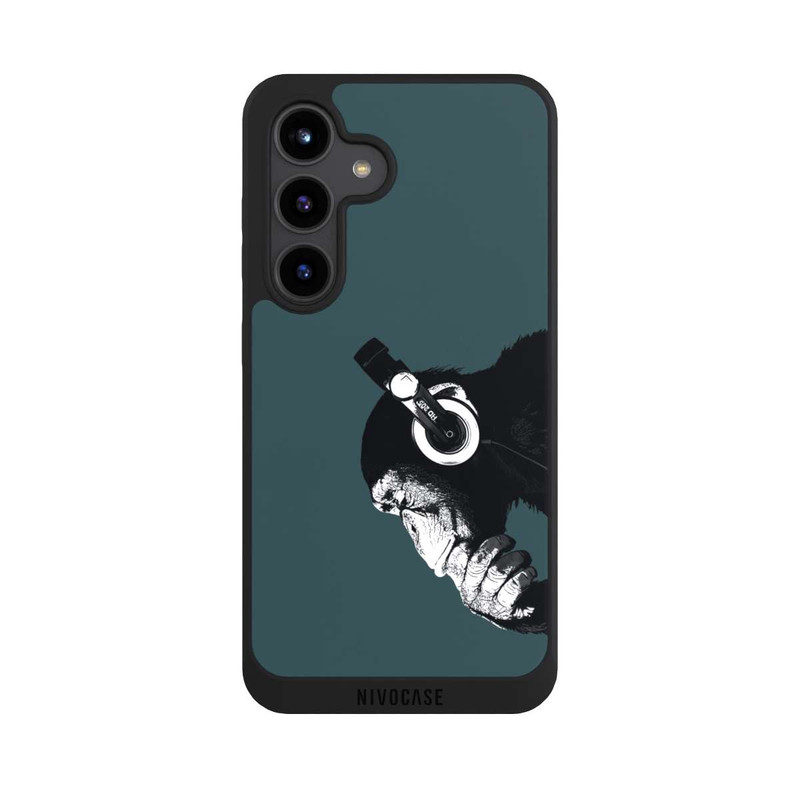 Galaxy S24 NIVOpure Denkender Affe Blau