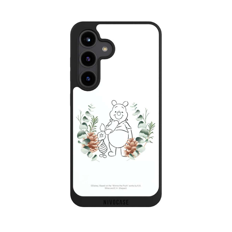 Galaxy S24 NIVOpure Green Love Pooh and Piglet