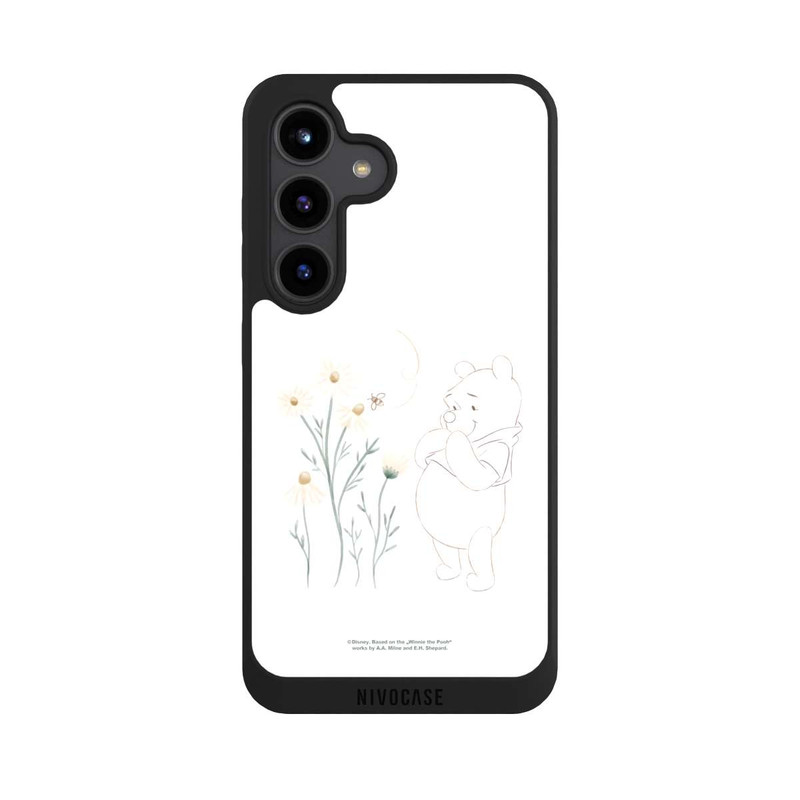 Galaxy S24 NIVOpure Winnie Puuh sieht sich Gänseblümchen an