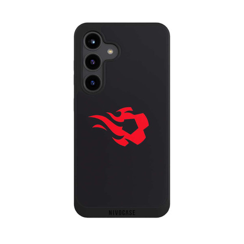 Samsung Galaxy S24 NIVOpure Belgian Red Flames Black